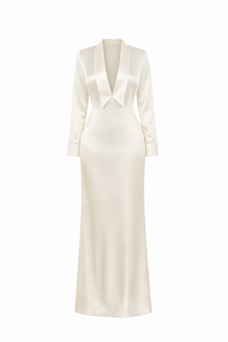 Heart Collar Slip Dress