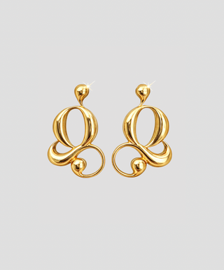 Goude Sculpt Earrings Gold