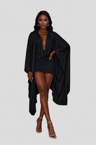 Noir Butterfly Dress 2.0